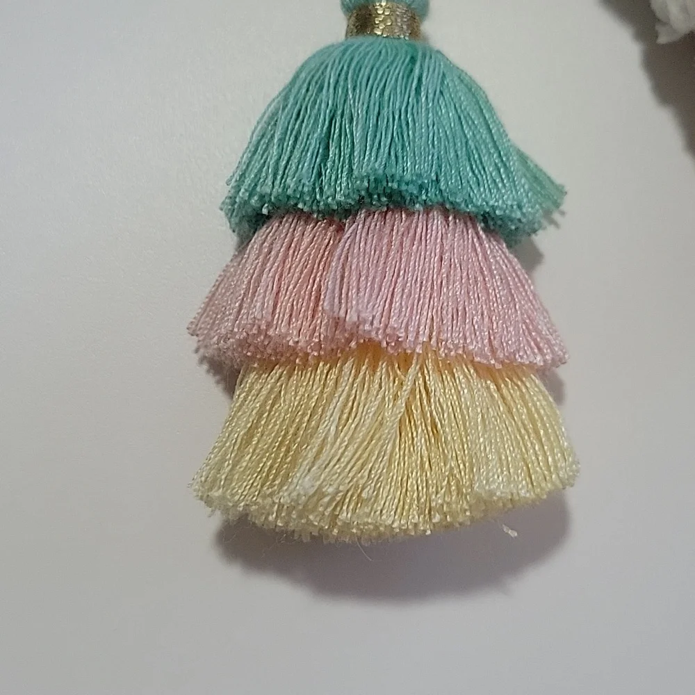 Baggageand Co Essential Oil Pink Pouch With Tassel
